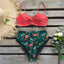 Ensemble de bikini taille haute élégant pour femmes