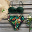 Ensemble de bikini taille haute élégant pour femmes