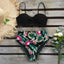 Ensemble de bikini taille haute élégant pour femmes