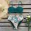 Ensemble de bikini taille haute élégant pour femmes