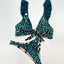 Ensemble de bikini push-up à imprimé floral pour femmes