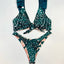 Ensemble de bikini push-up à imprimé floral pour femmes