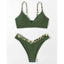 Ensemble de bikini push-up à imprimé floral pour femmes