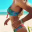 Ensemble de bikini push-up à imprimé floral pour femmes