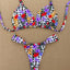 Ensemble de bikini push-up à imprimé floral pour femmes