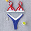 Conjunto de Bikini Sólido Elegante para Mujeres - Ropa de Baño de Verano
