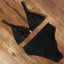 Conjunto de Bikini Elegante de Cintura Alta para Mujeres
