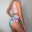 Ensemble de bikini push-up à une épaule pour femmes