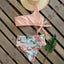 Ensemble de bikini push-up à une épaule pour femmes
