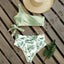 Ensemble de bikini push-up à une épaule pour femmes