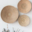 Panier mural tissé naturel Binga Blonde