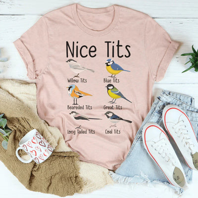 Camiseta de pájaros