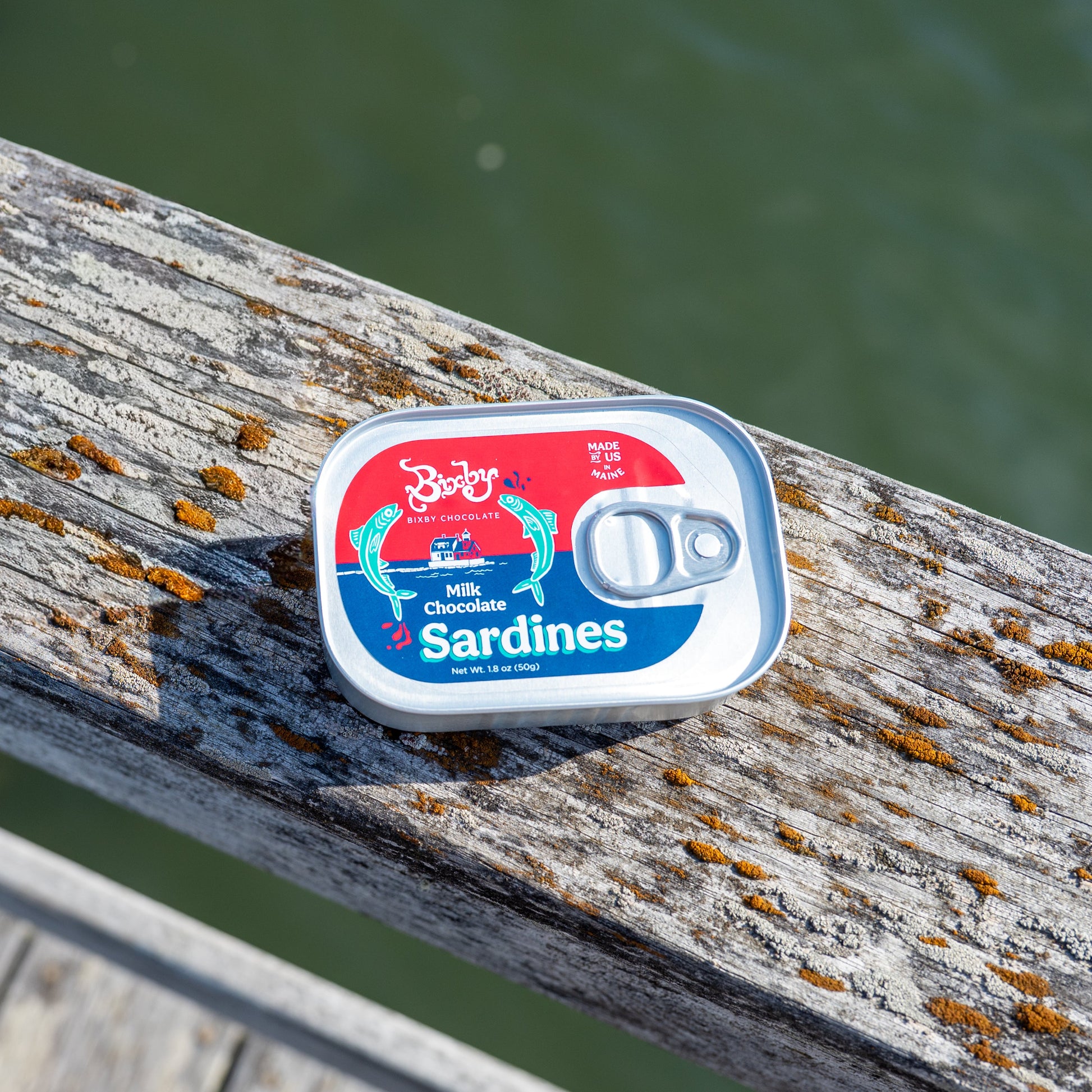 Chocolate Sardines, Tinned - Korvel