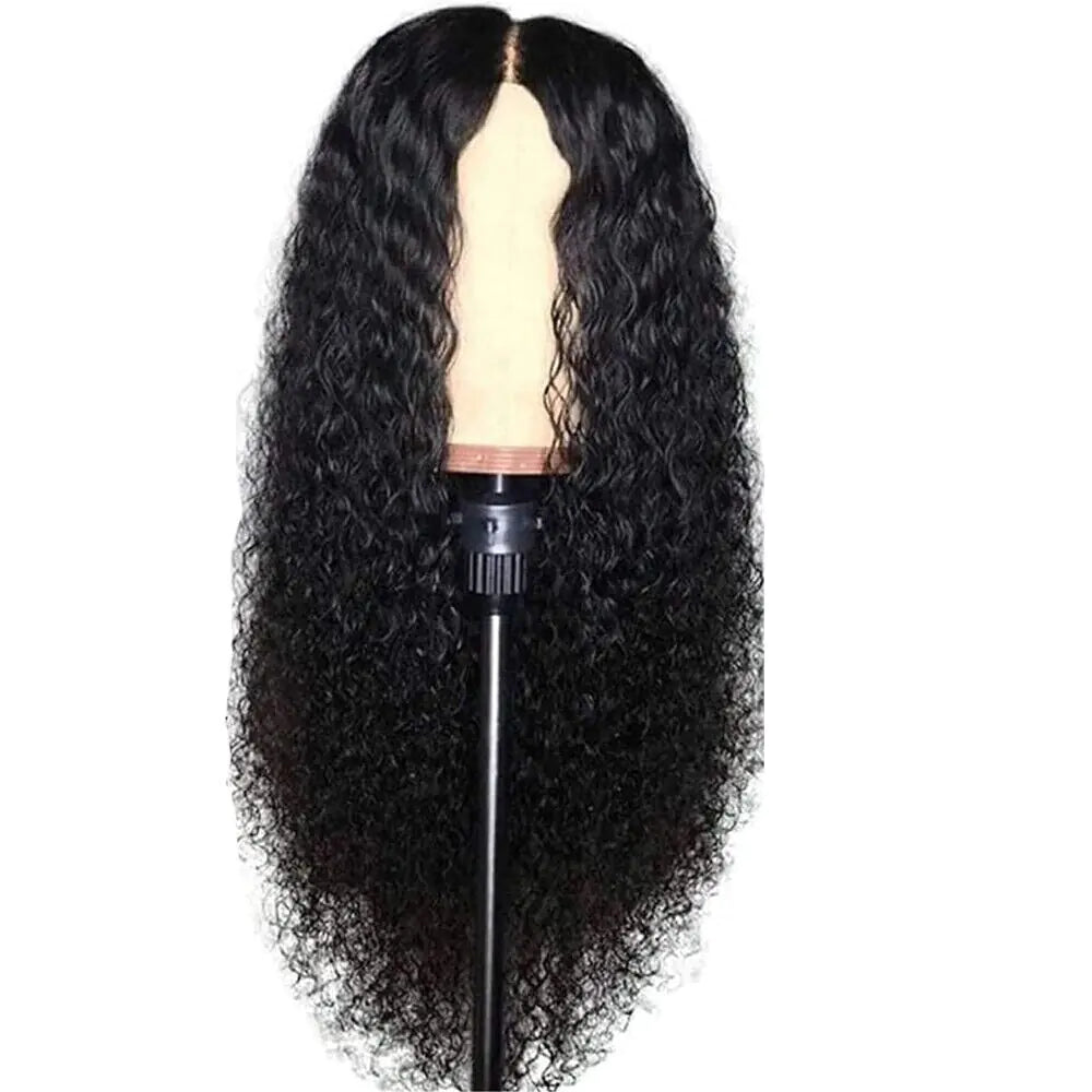 Peluca de Encaje Rizada de Cabello Humano Brasileño Premium para Mujeres