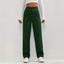 Pantalons décontractés taille haute pour un style sans effort