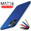 Funda Dura Mate Ultra Fina para iPhone 11, 12 Pro Max y Mini