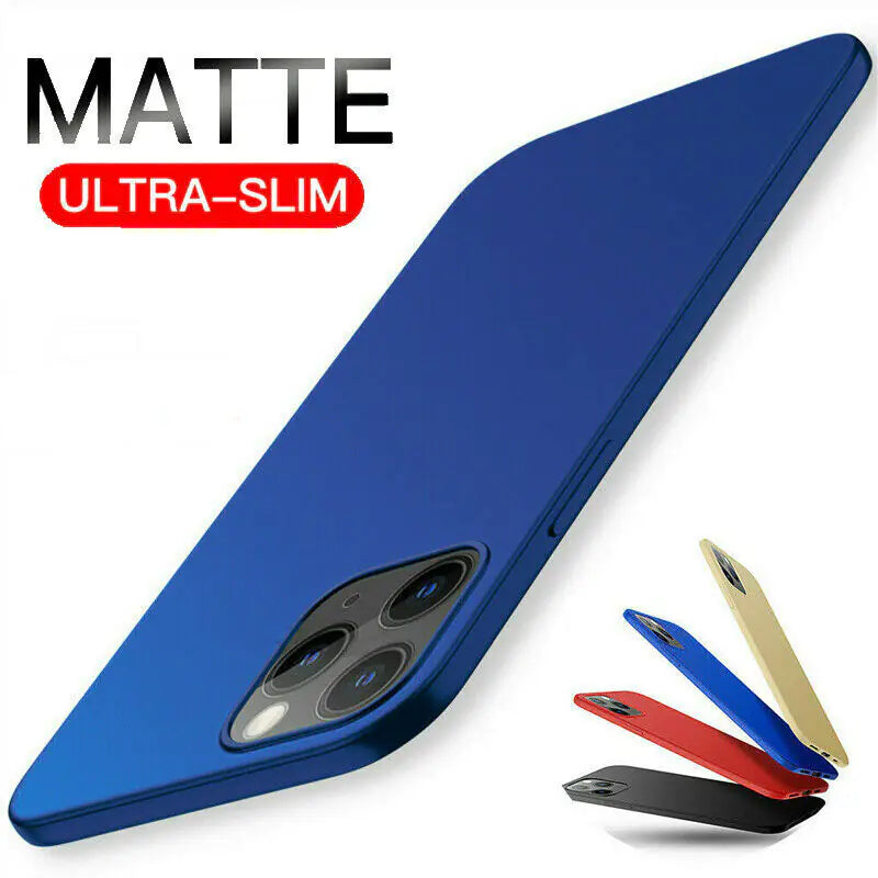 Funda Dura Mate Ultra Fina para iPhone 11, 12 Pro Max y Mini