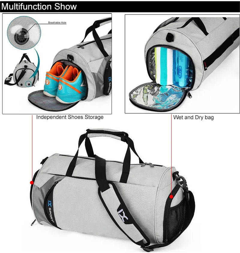 Bolsa de Gimnasio Unisex Premium para Todos tus Esenciales de Entrenamiento