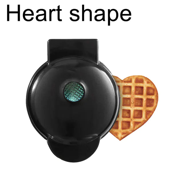 Mini Waffle Maker Eléctrico para Delicias Rápidas y Fáciles