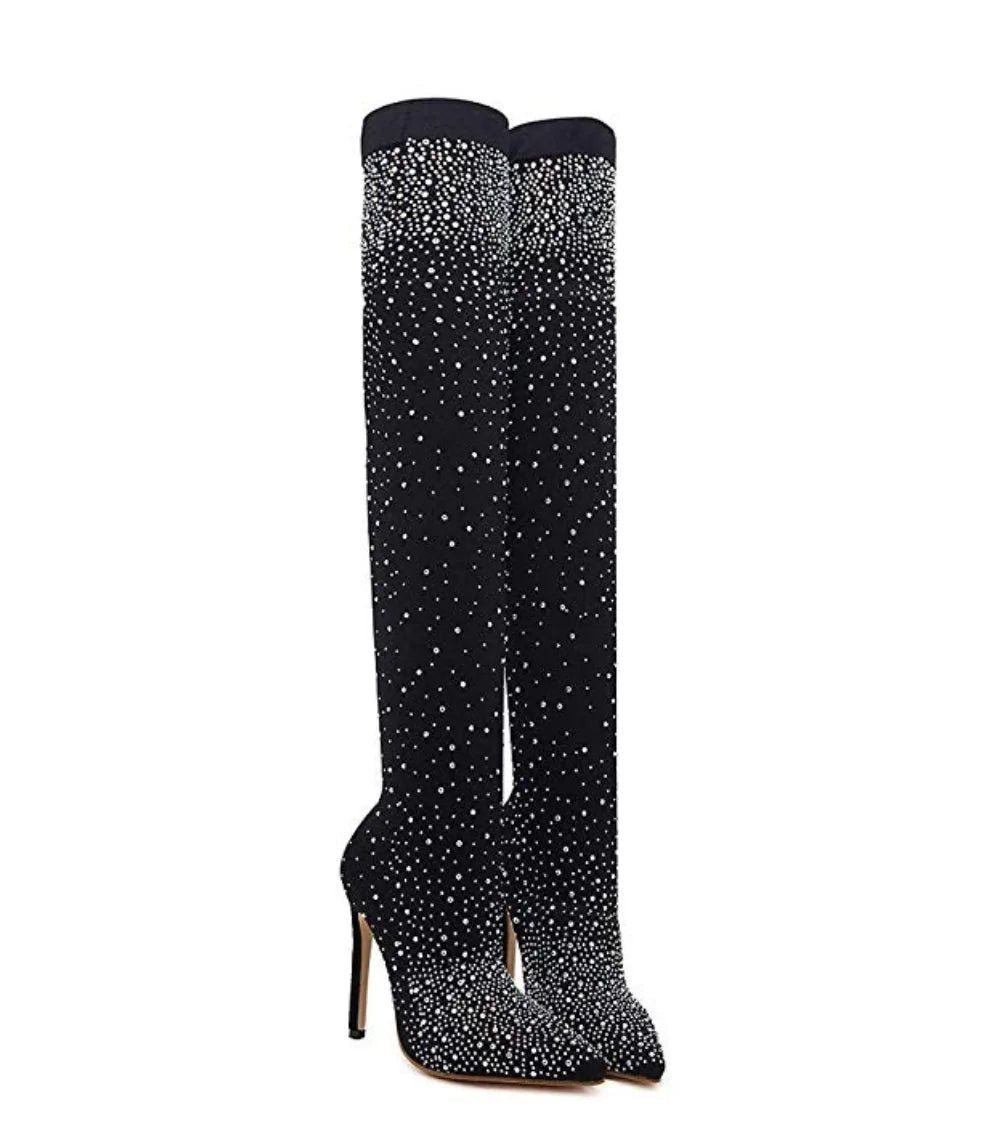 Crystal Boots - Elegant Footwear for Every Occasion