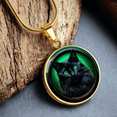 Collar de Cameo Negro Elegante