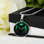 Collar de Cameo Negro Elegante
