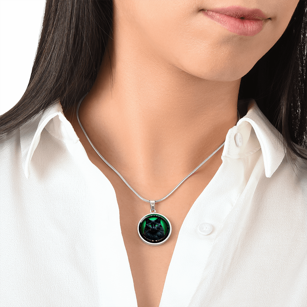 Collar de Cameo Negro Elegante