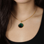 Collar de Cameo Negro Elegante