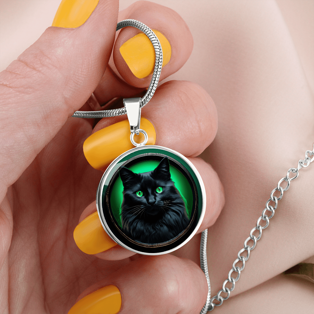 Collar de Cameo Negro Elegante
