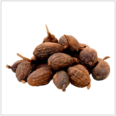 Vainas de Cardamomo Negro Premium - Especias Enteras