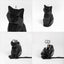 Black Cat Skeleton Candle - Unique Gift for Cat Lovers