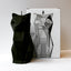 Black Cat Skeleton Candle - Unique Gift for Cat Lovers