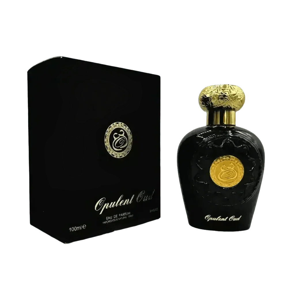 Black Flocking 100ml Arabian Perfume Bottle