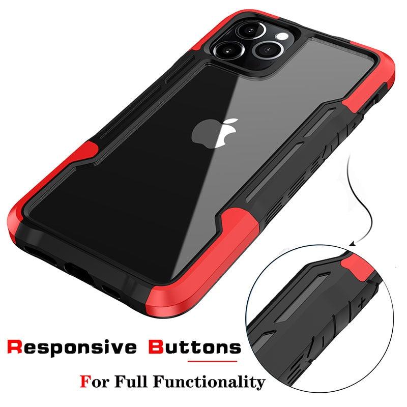 Luxury Shockproof Protective Phone Case for iPhone
