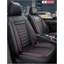 Premium Black Leather Car Seat Covers by Seametal