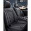 Premium Black Leather Car Seat Covers by Seametal