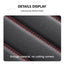 Premium Black Leather Car Seat Covers by Seametal