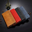 Premium Black Leather Flip Case for iPhone 11-14 Series
