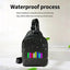 Mochilas LED Pixel Negras y Bolsas de Cintura Inteligentes