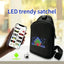 Mochilas LED Pixel Negras y Bolsas de Cintura Inteligentes