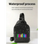 Mochilas LED Pixel Negras y Bolsas de Cintura Inteligentes