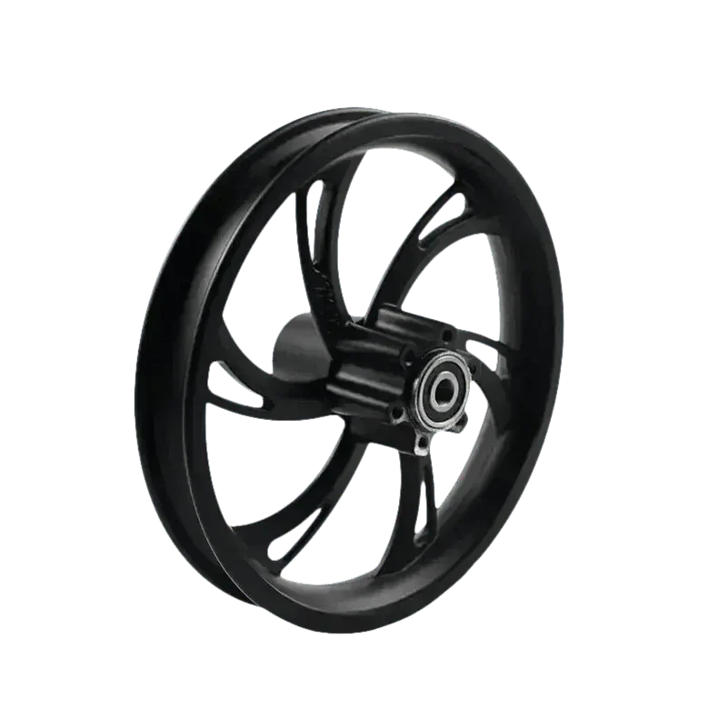 Rueda de Motocicleta Negra Premium para Scooters Eléctricos