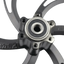 Rueda de Motocicleta Negra Premium para Scooters Eléctricos