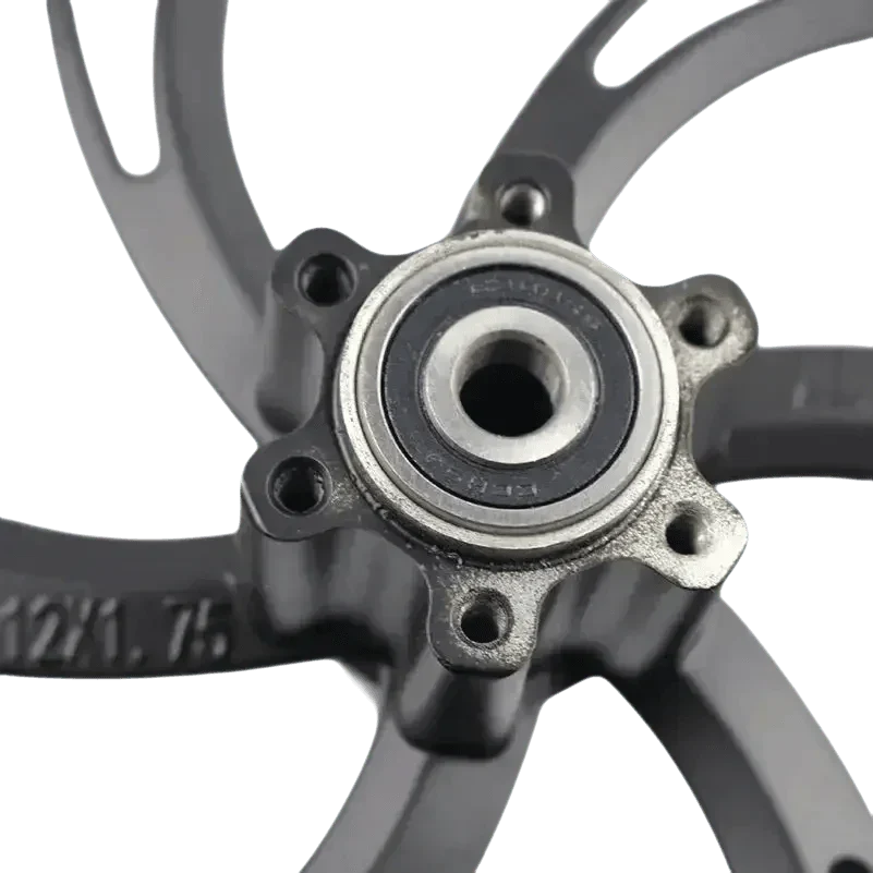 Rueda de Motocicleta Negra Premium para Scooters Eléctricos