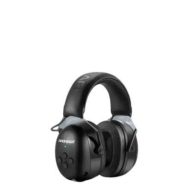 Black Noise Canceling Bluetooth Earmuffs