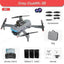 Black P15 Mini Drone Camera with Obstacle Avoidance