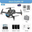 Black P15 Mini Drone Camera with Obstacle Avoidance