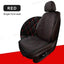 Premium Black Quilted Leather Car Seat Covers