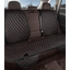 Premium Black Quilted Leather Car Seat Covers