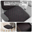 Premium Black Quilted Leather Car Seat Covers